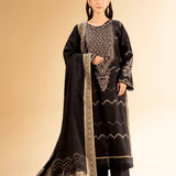 3 Piece - Jacquard Embroidered Suit - 42501398