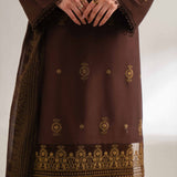 3 Piece - Printed Embroidered Suit - 42501913