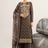 3 Piece - Digital Printed Embroidered Suit - 42502047