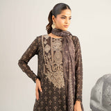 3 Piece - Digital Printed Embroidered Suit - 42502047