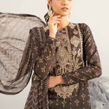 3 Piece - Digital Printed Embroidered Suit - 42502047