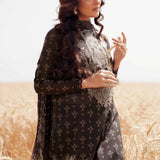 3 Piece - Digital Printed Embroidered Suit - 42502047