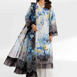 3 Piece - Digital Printed Suit - 42502098